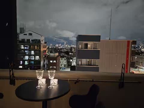 美しい夜景！新築アパート・最上階 ／ フルキッチン付き 32